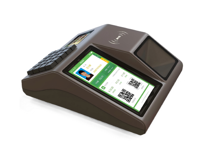 Desktop barcode payment terminal