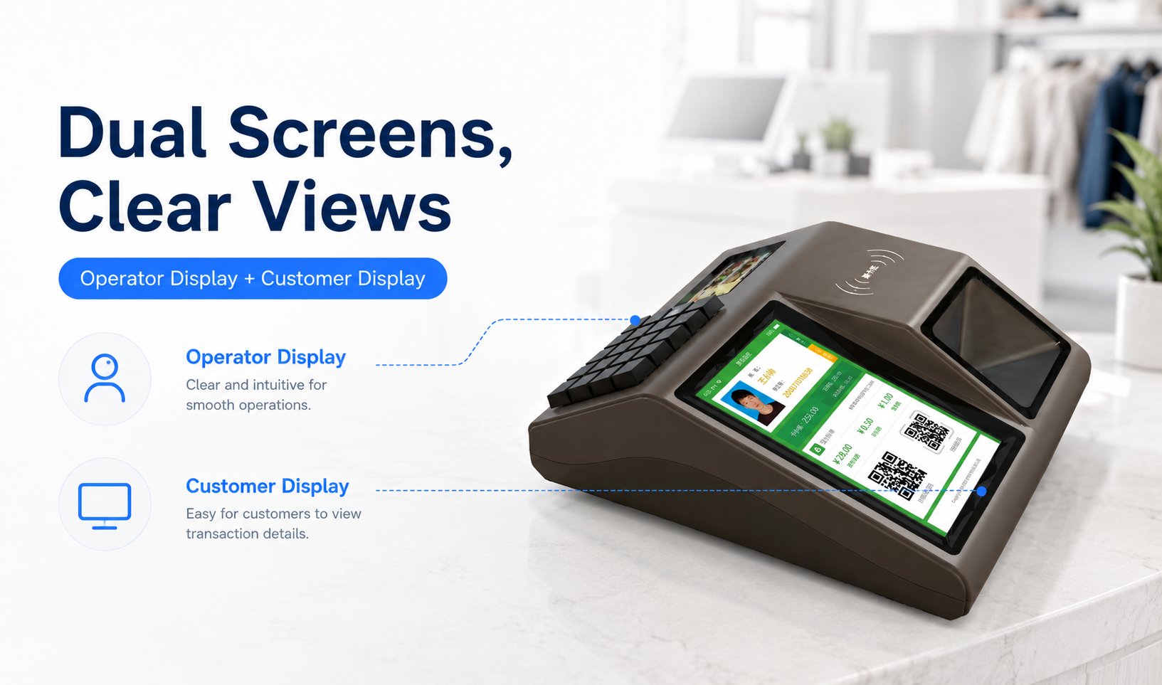 Dual-Screen Independent Display Design
