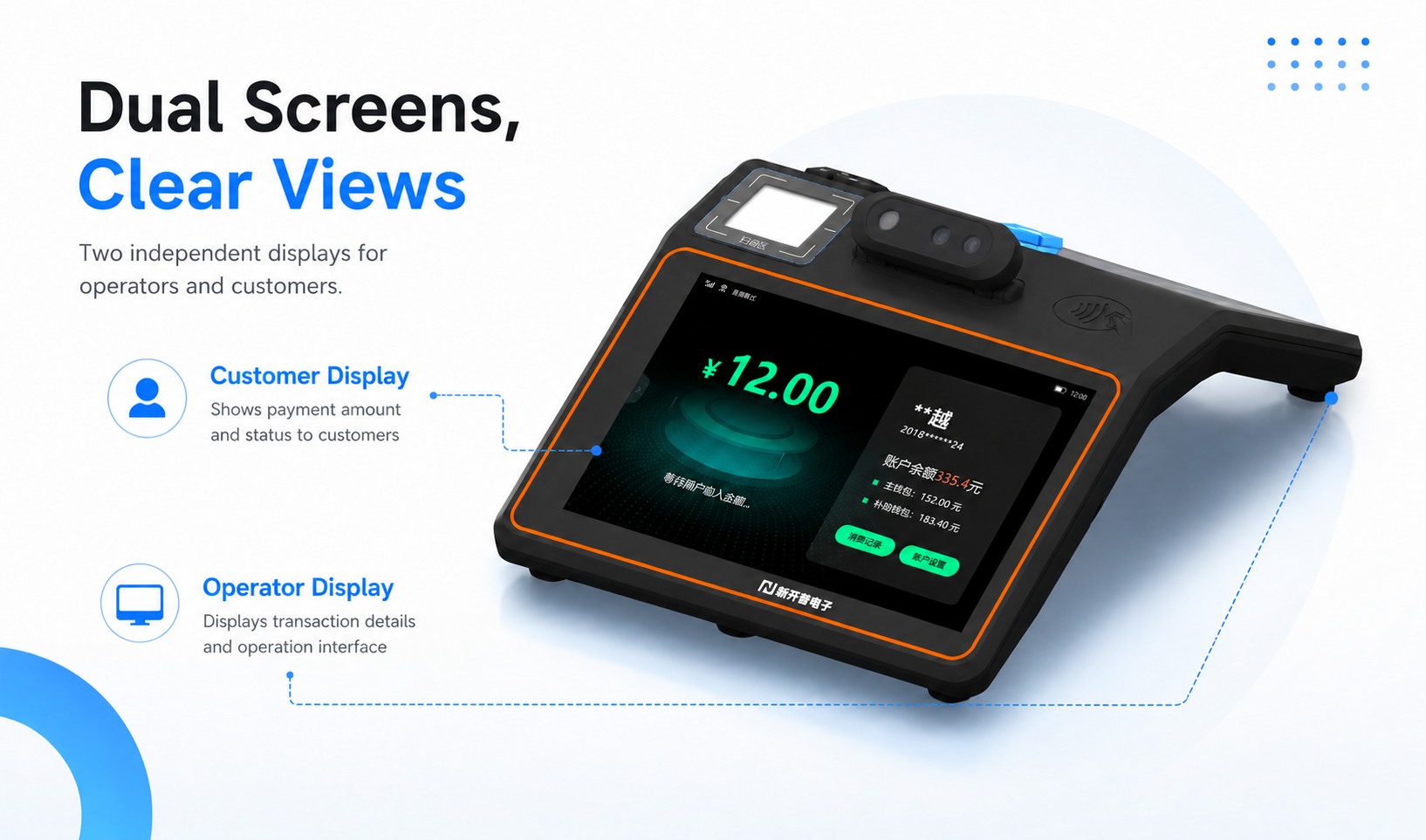 Dual-Screen Independent Display Design