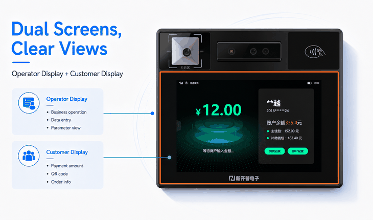 Dual-Screen Independent Display Design