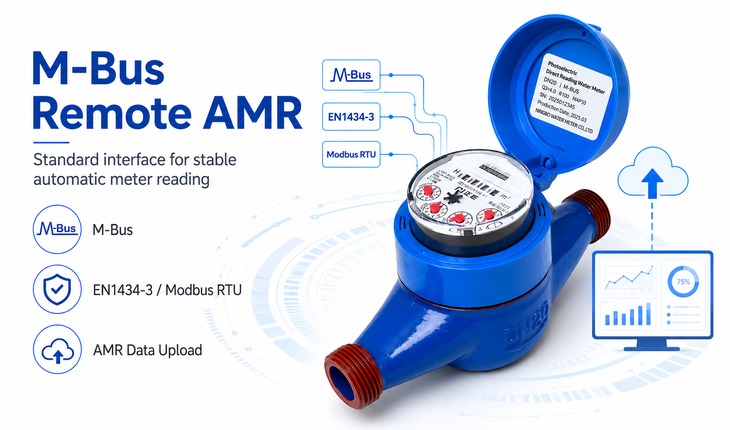 M-Bus Standard Interface Enables AMR Remote Automatic Meter Reading