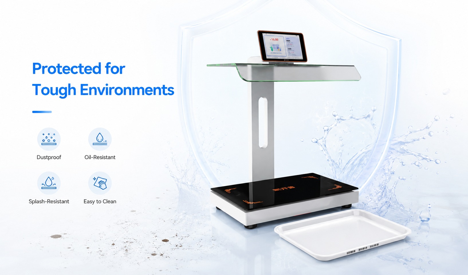 High-Protection Enclosure for Harsh Cafeteria Environments