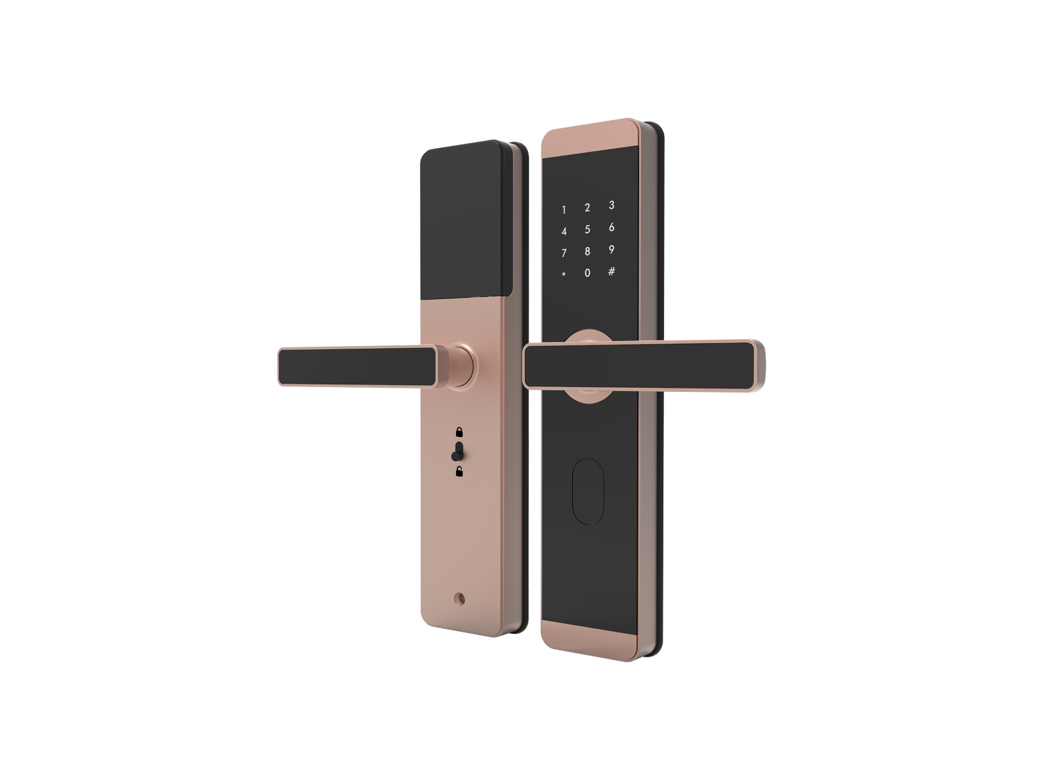 Electronic Hotel Door Lock with Keypad