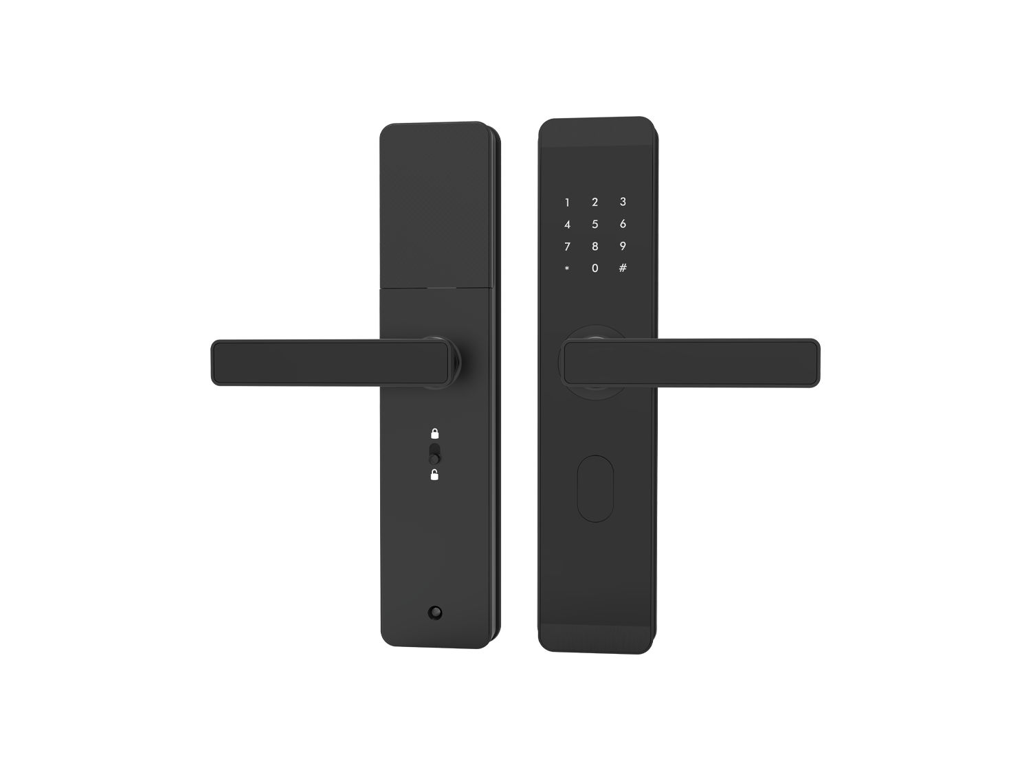Electronic Hotel Door Lock with Keypad
