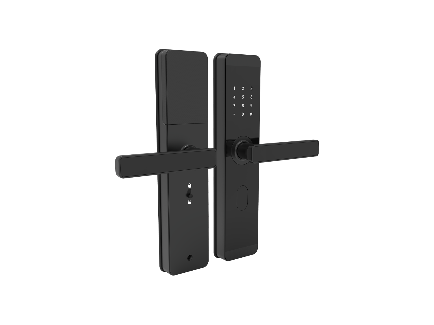 Electronic Hotel Door Lock with Keypad
