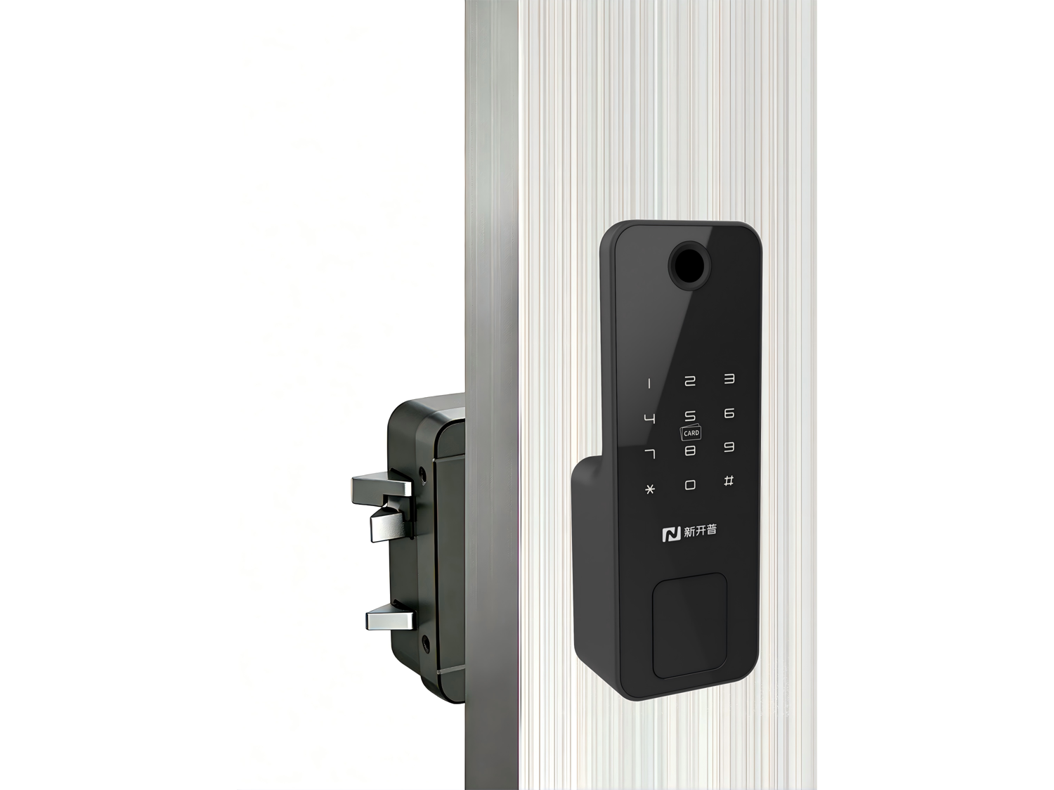 Smart Fingerprint Rim Lock for Door